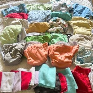 Colorful Cloth Diaper Set for Kids